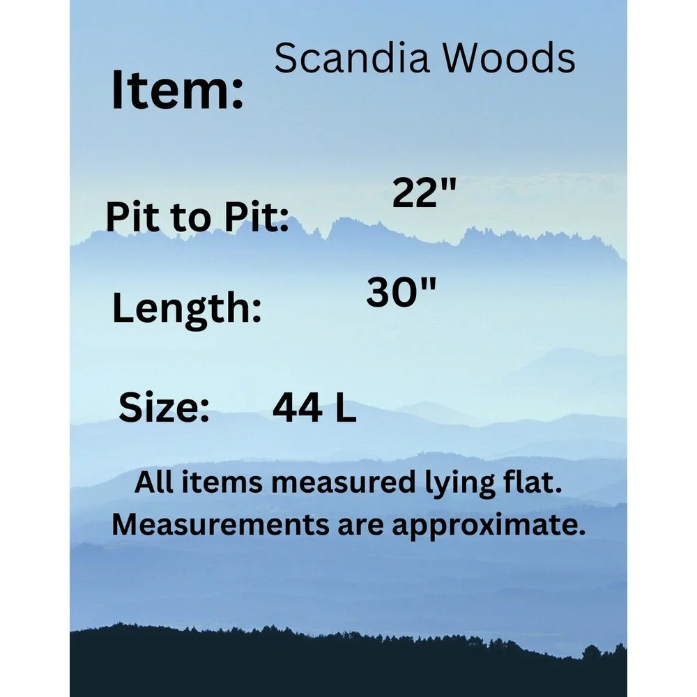 Scandia Woods/ Corduroy Blazer Jacket Mens 44 L Wide Wale Academic Professor